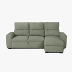 Sofá Cama com Chaise Longue SANDLER - Gato Preto