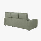 Sofá Cama com Chaise Longue SANDLER - Gato Preto