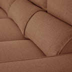 Sofá Cama com Chaise Longue SANDLER - Gato Preto