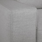 Sofá cama com chaise longue SANDLER - Gato Preto