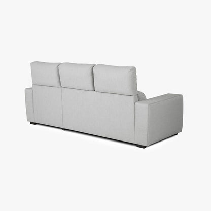 Sofá cama com chaise longue SANDLER - Gato Preto