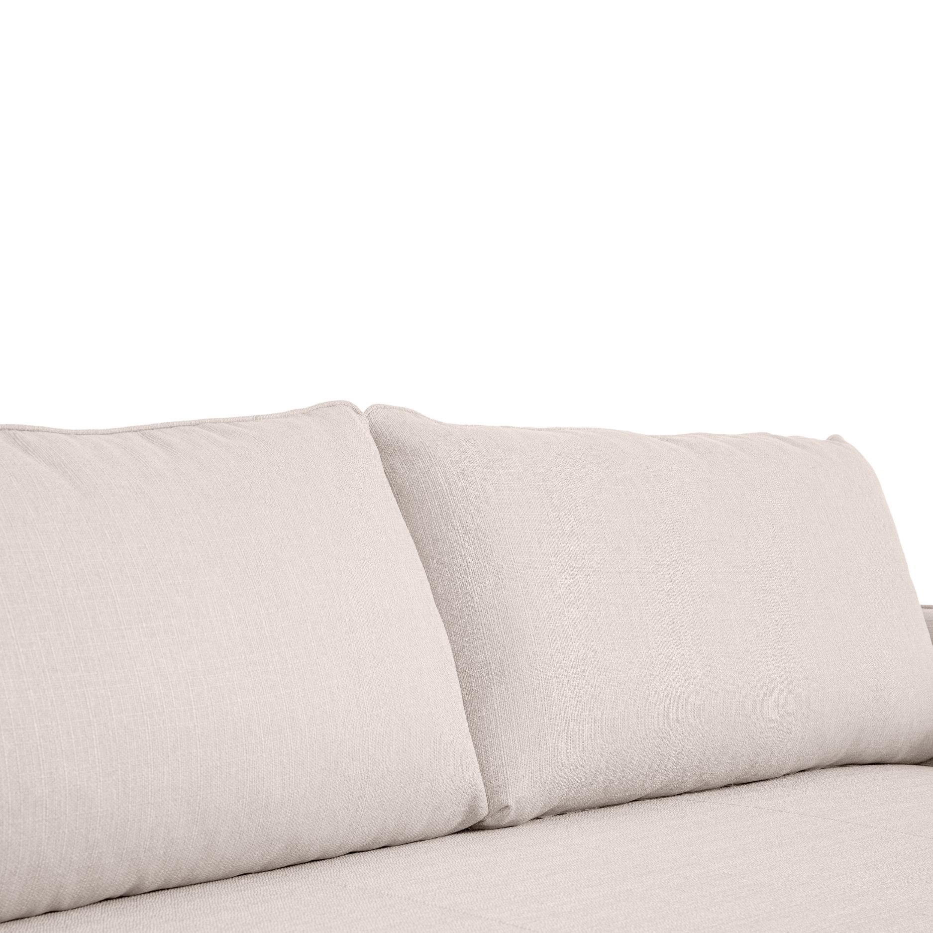 Sofá cama com sistema easyBed bege CHLOÉ - Gato Preto