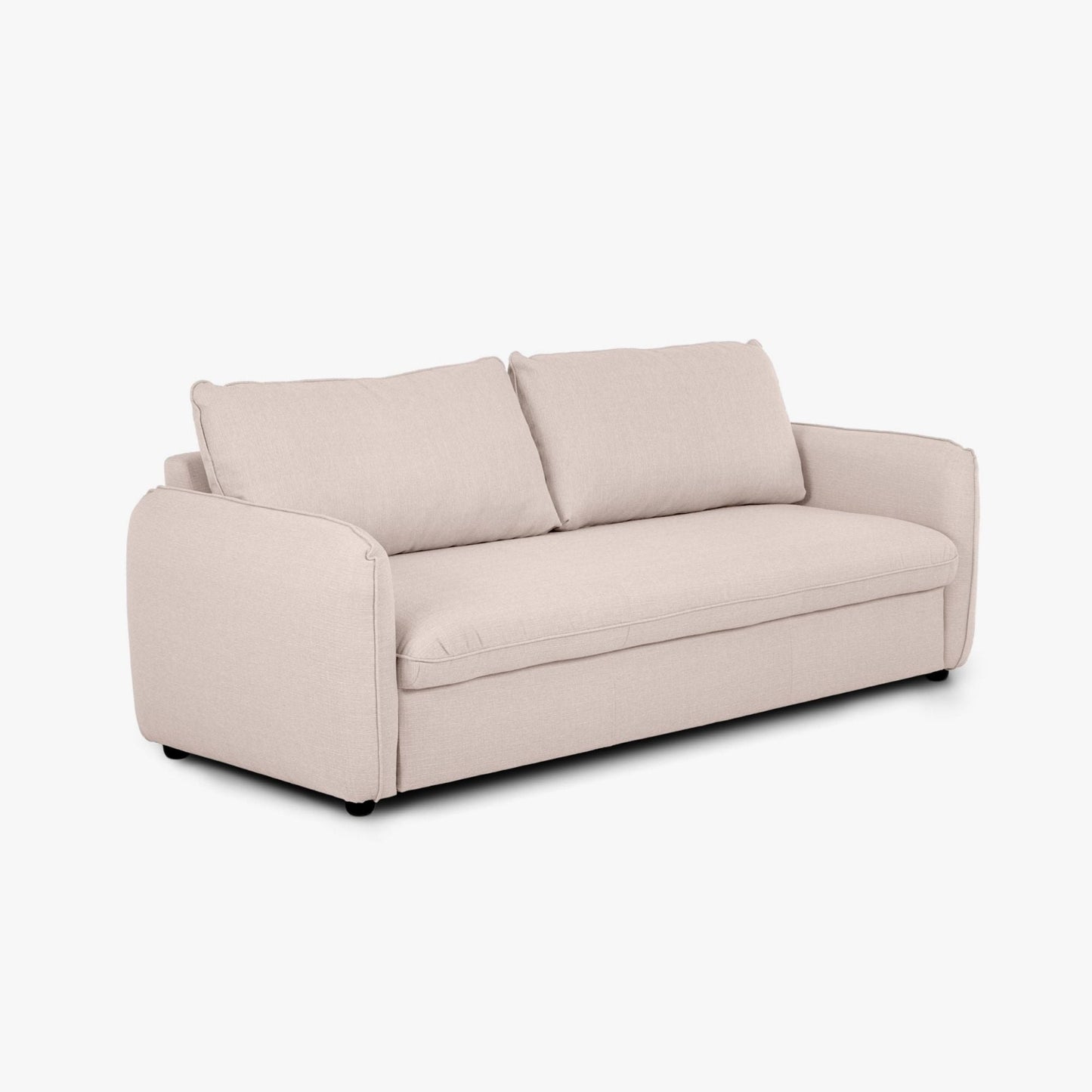 Sofá cama com sistema easyBed bege CHLOÉ - Gato Preto