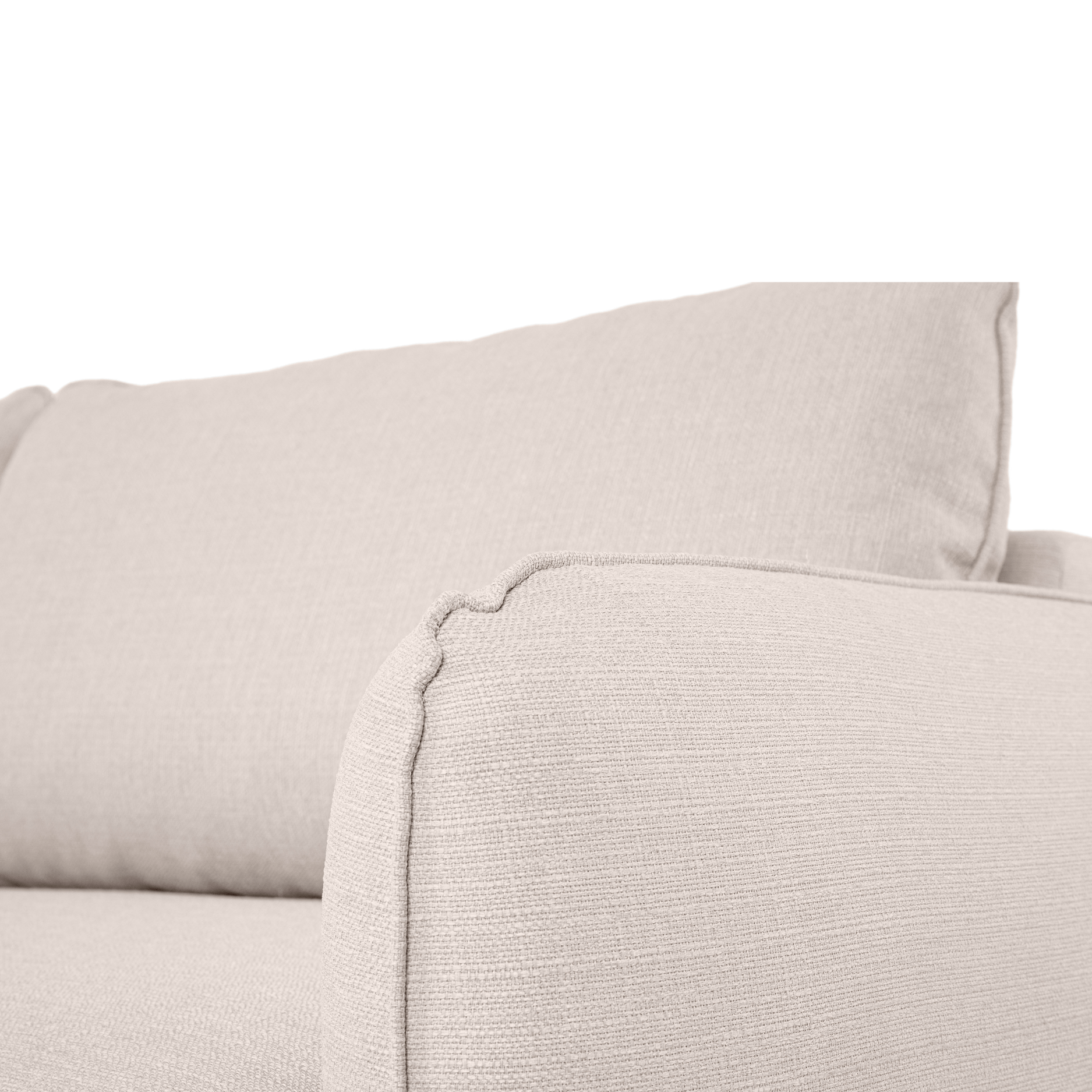 Sofá cama com sistema easyBed bege CHLOÉ - Gato Preto