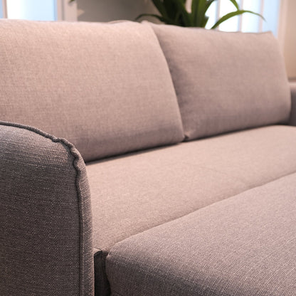 Sofá cama com sistema easyBed cinza CHLOÉ - Gato Preto