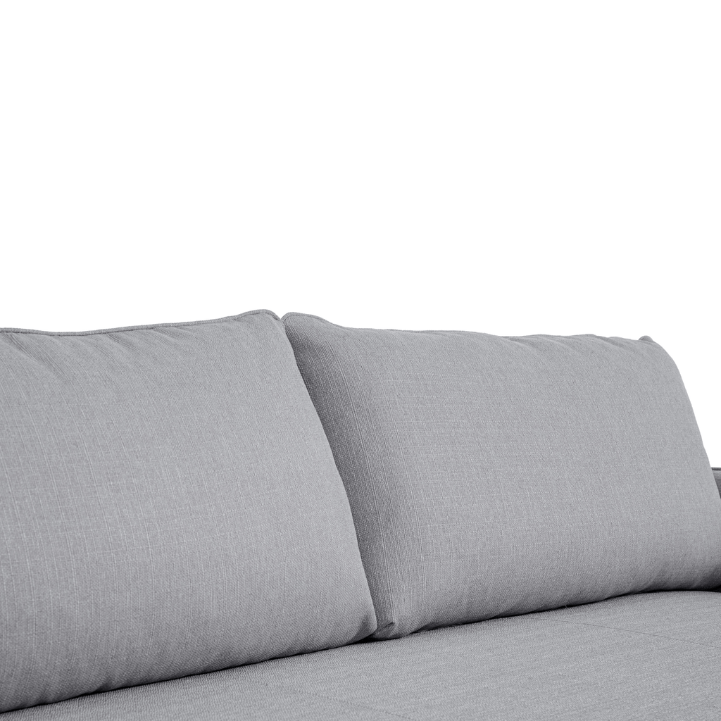 Sofá cama com sistema easyBed cinza CHLOÉ - Gato Preto