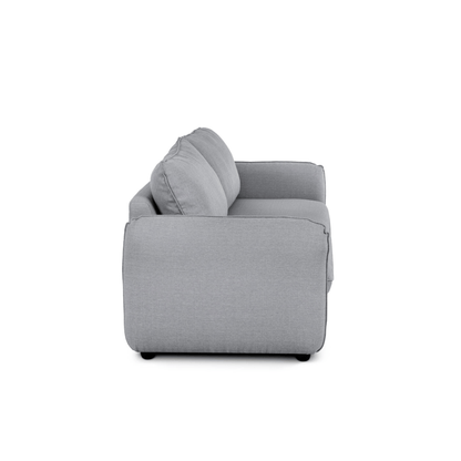 Sofá cama com sistema easyBed cinza CHLOÉ - Gato Preto