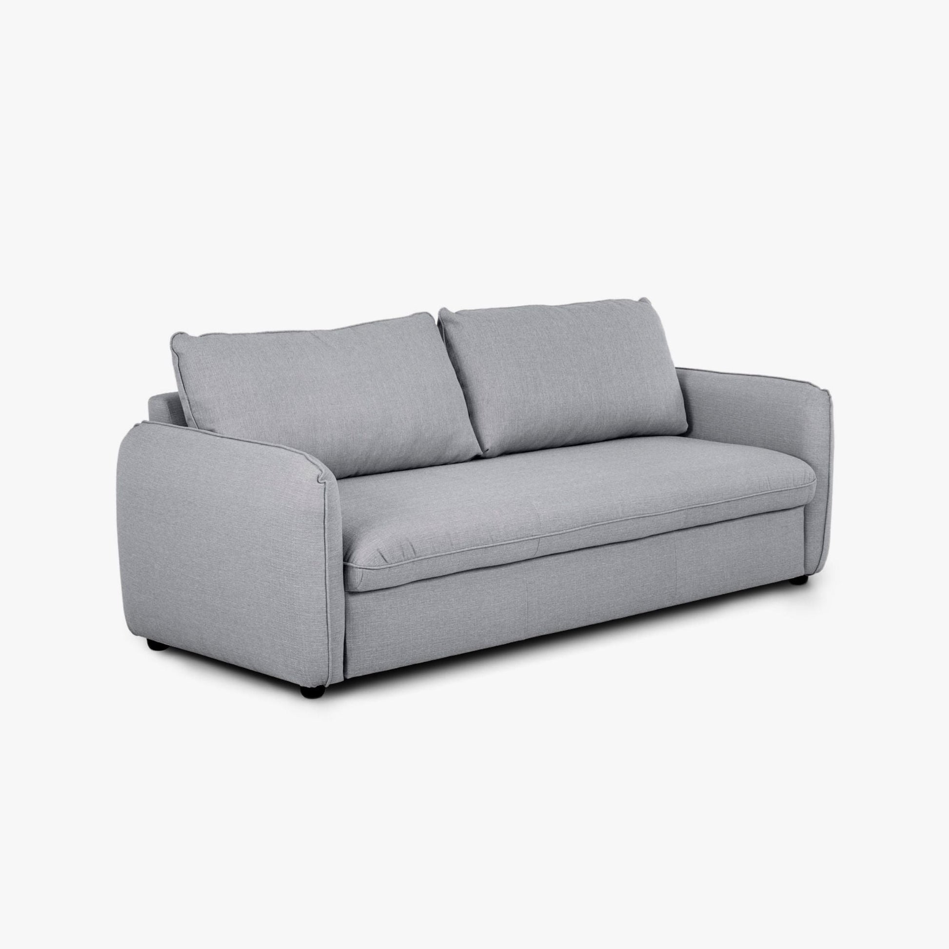 Sofá cama com sistema easyBed cinza CHLOÉ - Gato Preto