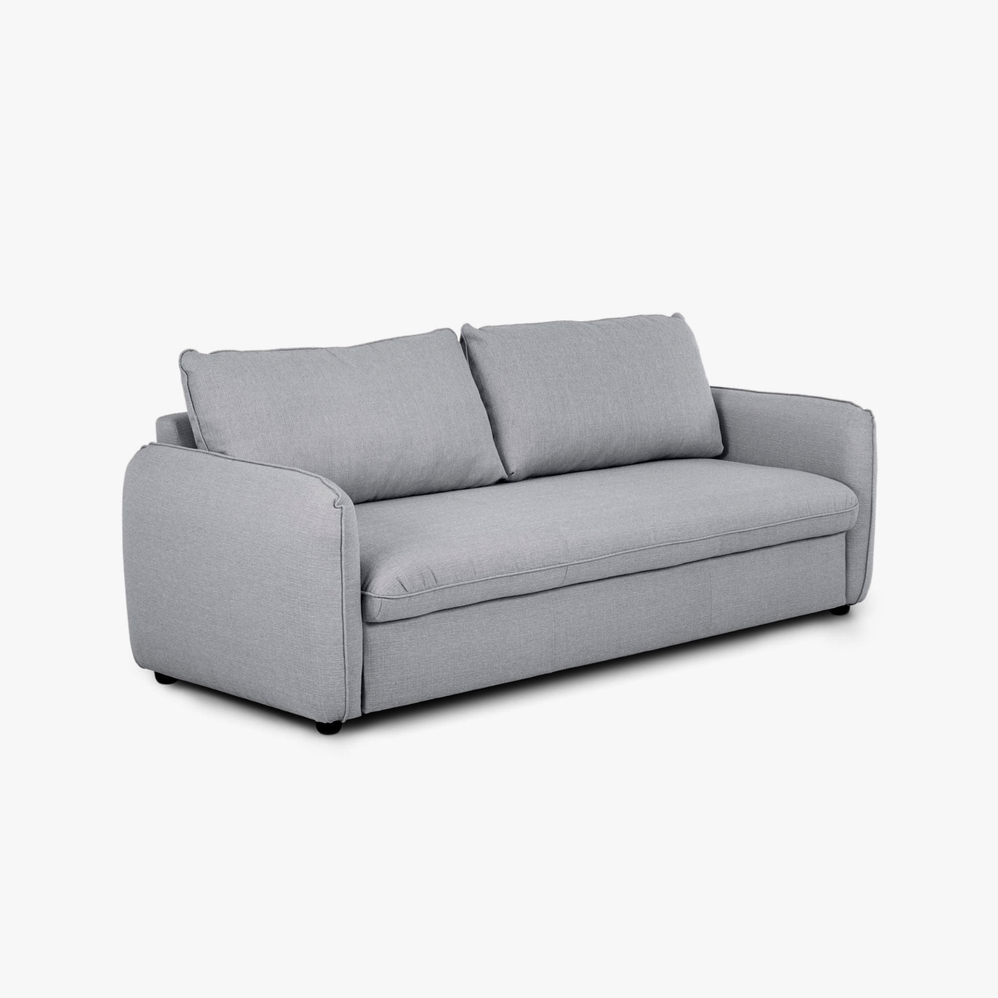 Sofá cama com sistema easyBed cinza CHLOÉ - Gato Preto