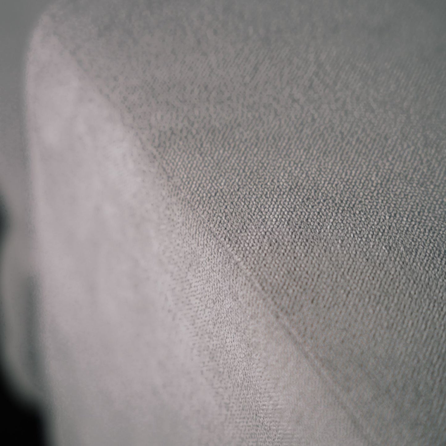 Sofá cama de canto de com puff e arrumação cinza ZURIE - Gato Preto