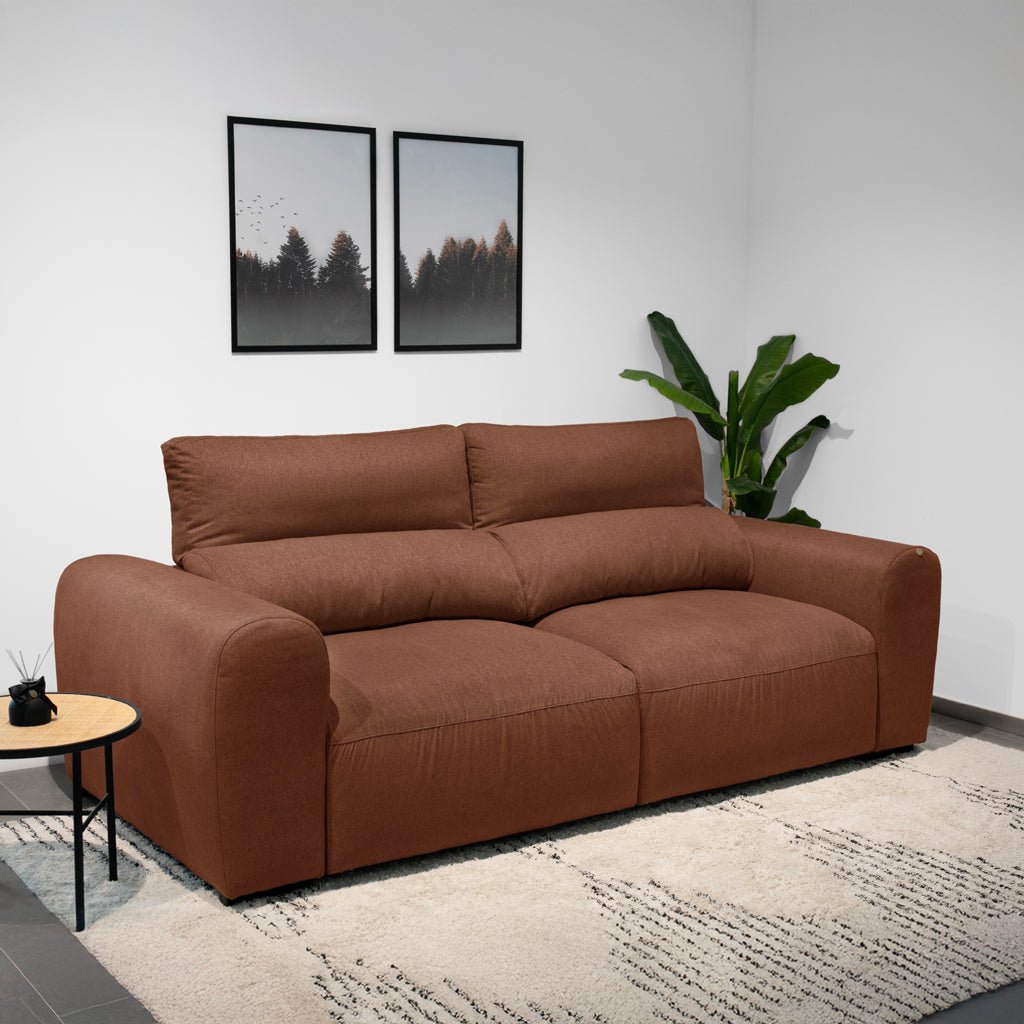 Sofá cama terracota DEEP - Gato Preto