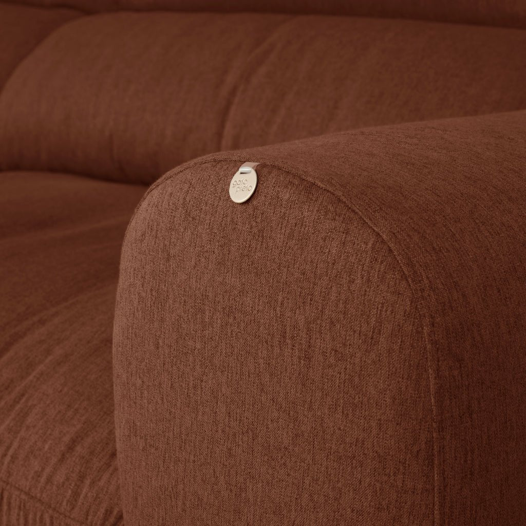 Sofá cama terracota DEEP - Gato Preto