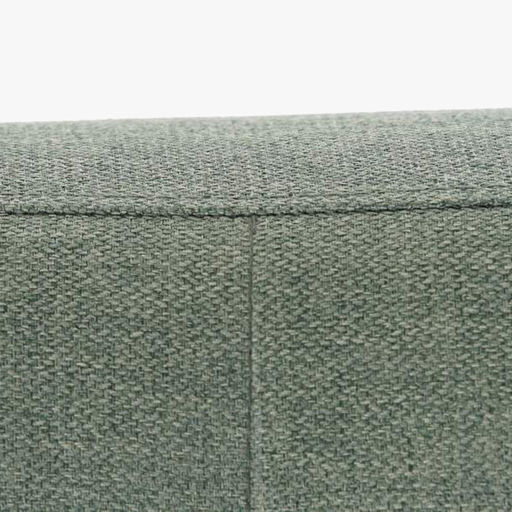 Sofá Cama Verde com Estrutura em Madeira e Sistema Click - Clack MOVE - Gato Preto