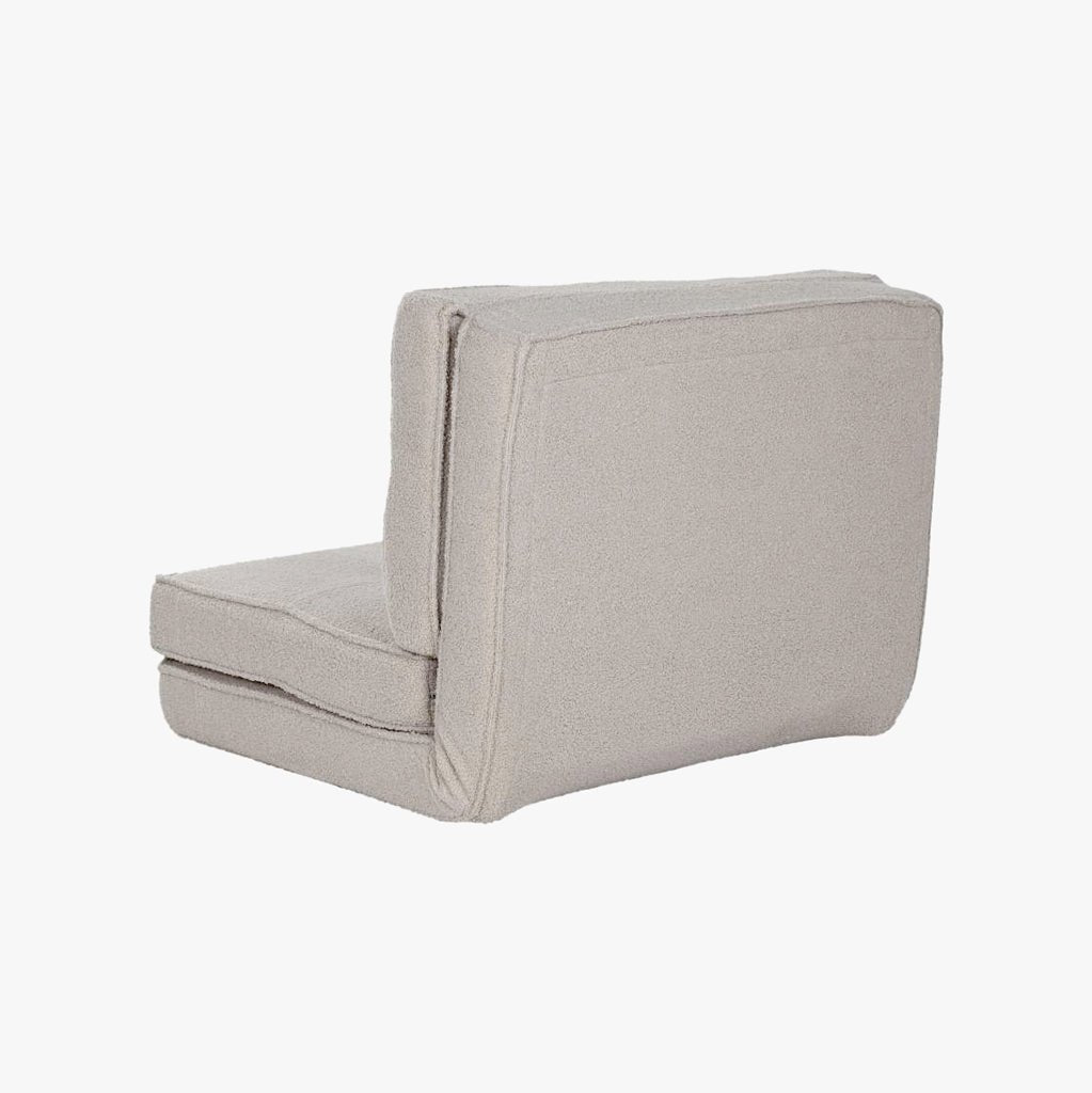 Sofá Cambalhota Bege 83x85x72 FLIP - Gato Preto