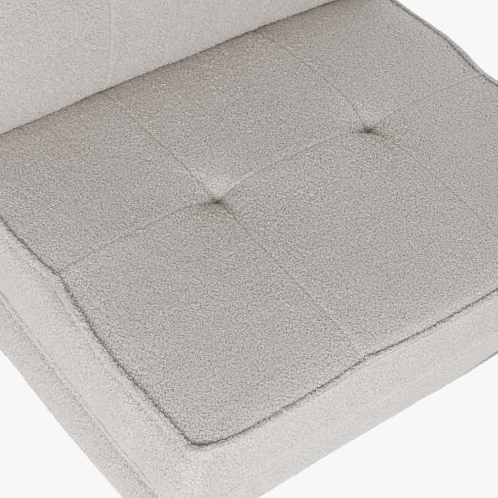 Sofá Cambalhota Bege 83x85x72 FLIP - Gato Preto