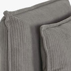 Sofá Cambalhota Cinza 83x85x70 FLIP - Gato Preto