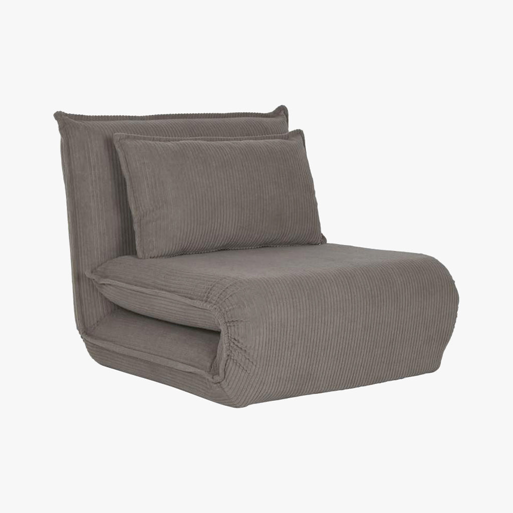 Sofá Cambalhota Cinza 83x85x70 FLIP - Gato Preto