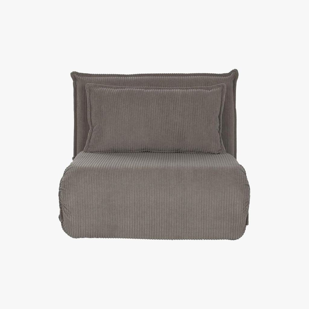 Sofá Cambalhota Cinza 83x85x70 FLIP - Gato Preto