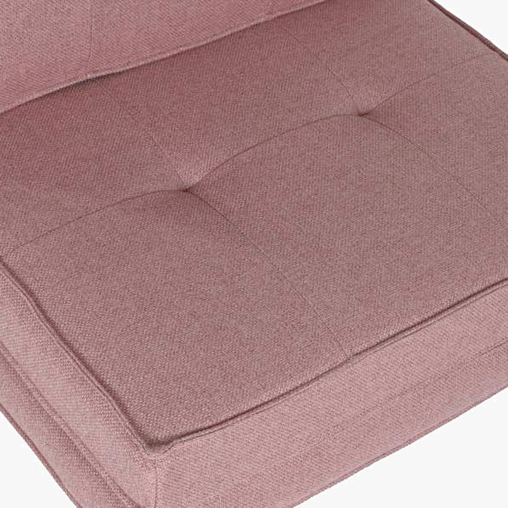 Sofá Cambalhota Rosa 83x85x73 Gato Preto