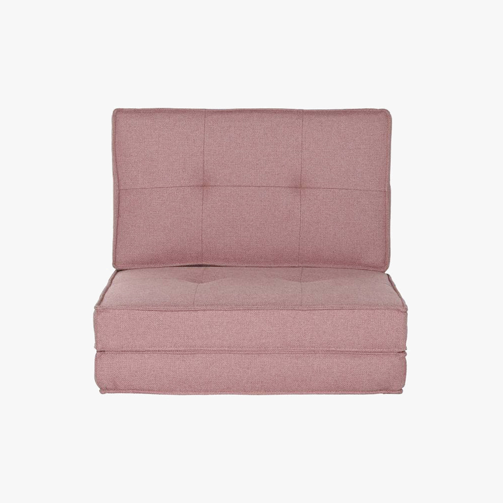 Sofá Cambalhota Rosa 83x85x73 Gato Preto