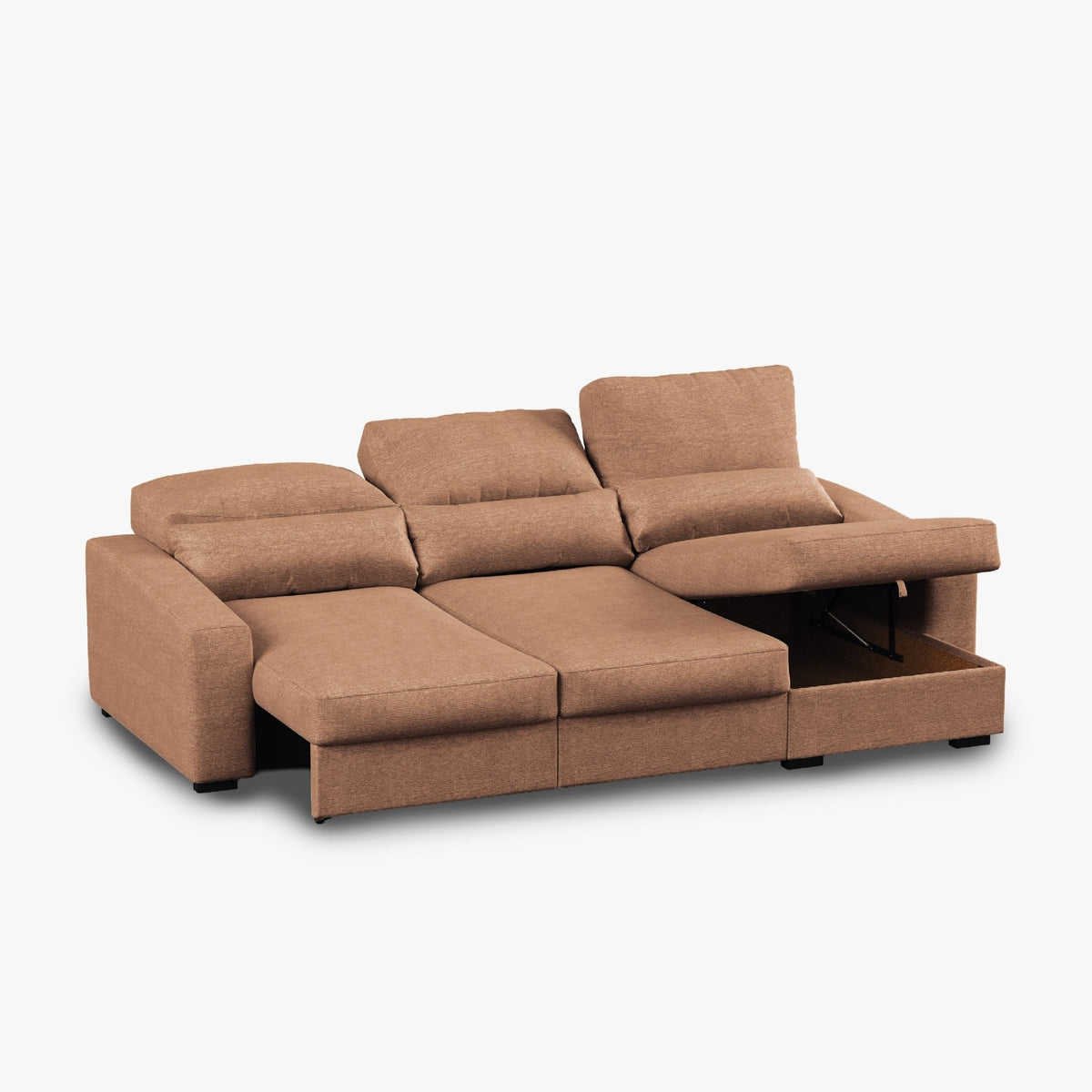 Sofá Keen Terracota Gato Preto