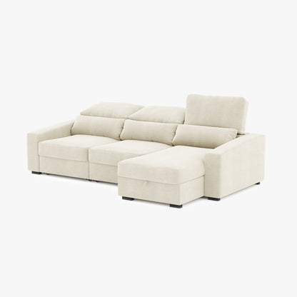 Sofá chaise - longue KEEN - Gato Preto