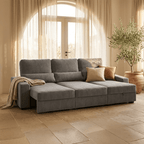 Sofá chaise - longue KEEN - Gato Preto