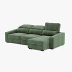 Sofá chaise - longue KEEN - Gato Preto