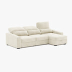 Sofá chaise - longue KEEN - Gato Preto