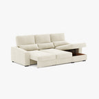 Sofá chaise - longue KEEN - Gato Preto
