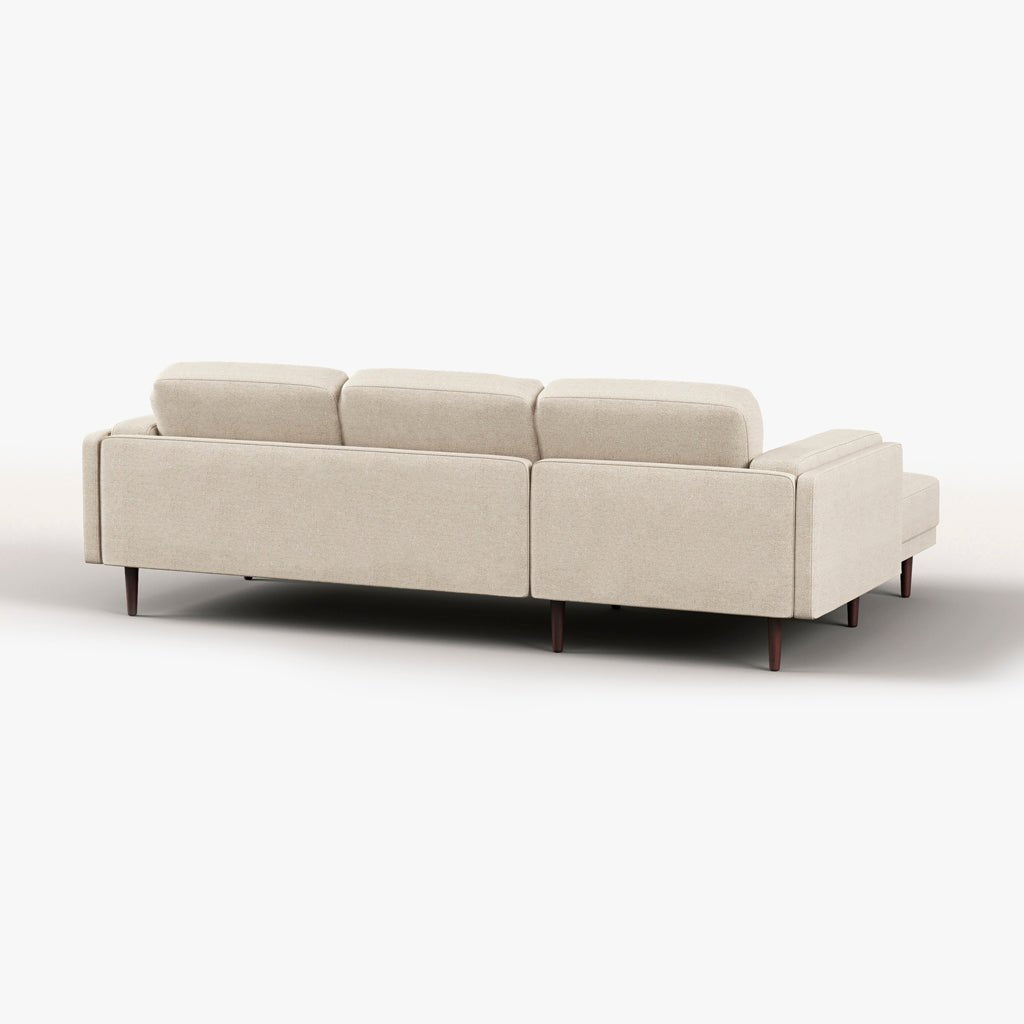 Sofá CHL Esq Sand 252x160x78 LAWRENCE - Gato Preto