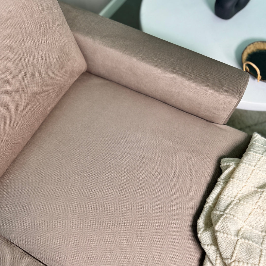 Sofá com chaise longue reversível preto FOX - Gato Preto