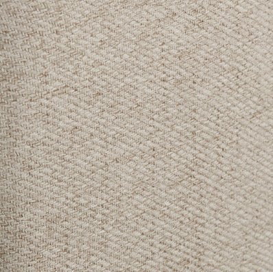 Sofá com pufe à esquerda bege CRAIG - Gato Preto