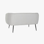 Sofá Cosmopolite 2 Lugares | Bege | 129x75x73 cm - Gato Preto