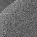 Sofá Cosmopolite 2 Lugares | Cinza | 129x75x73 cm - Gato Preto