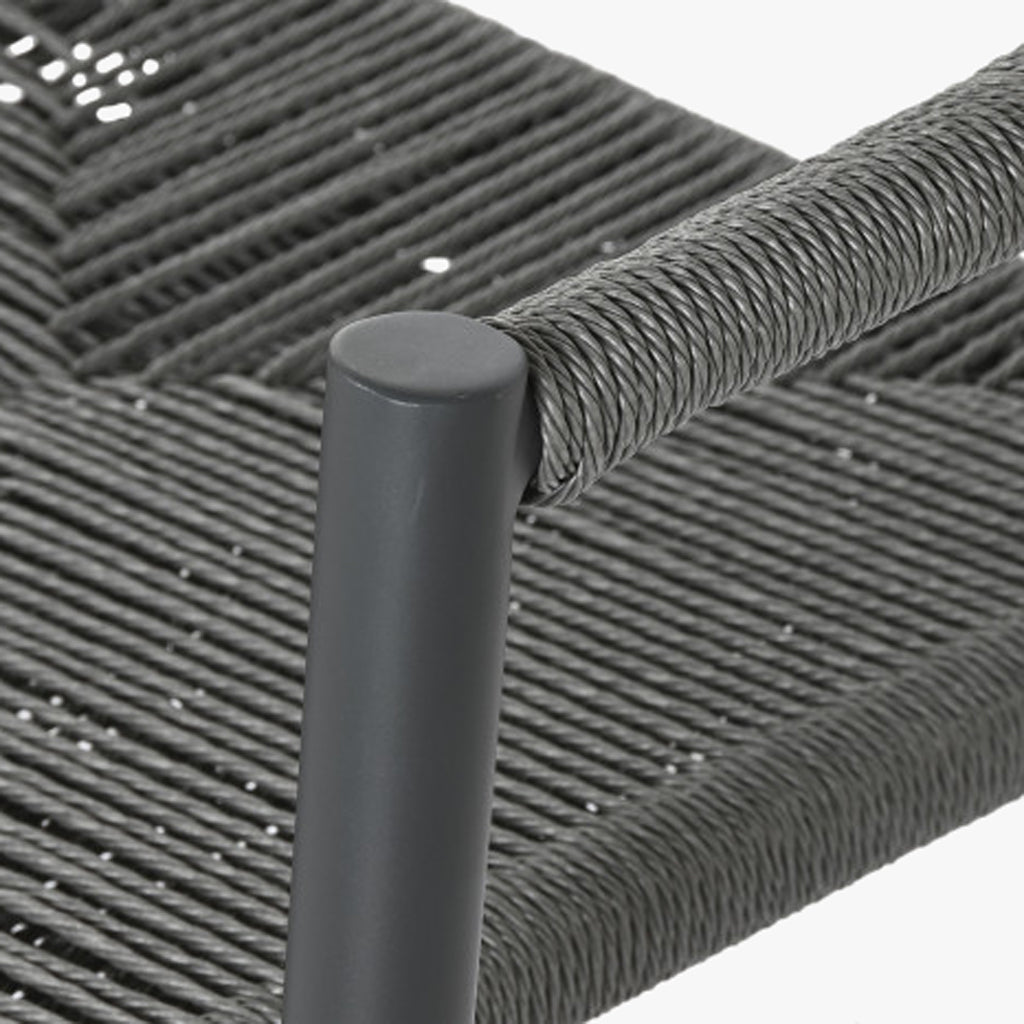 Sofá de Exterior em Rattan | Coleção Ébano - Gato Preto