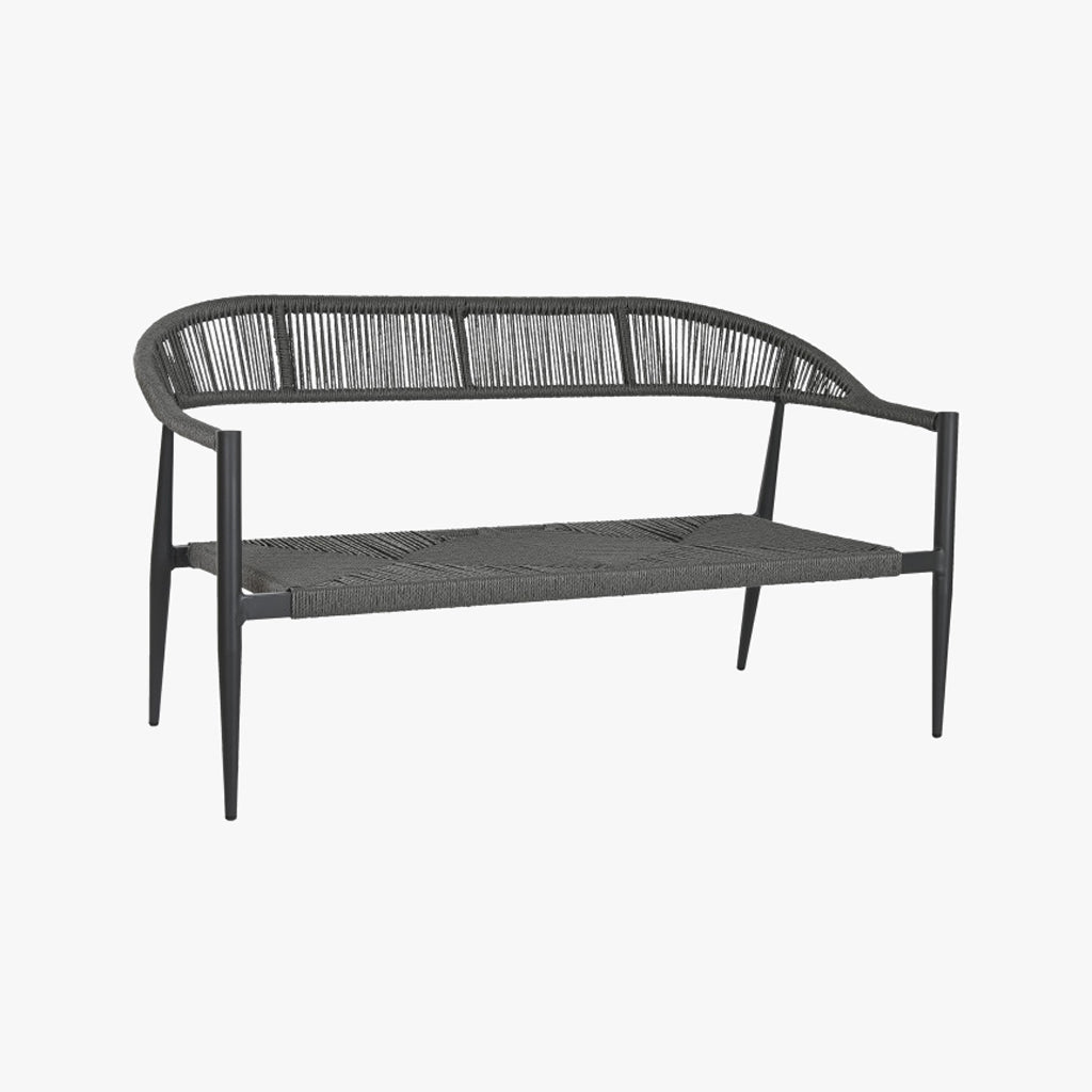 Sofá de Exterior em Rattan | Coleção Ébano - Gato Preto