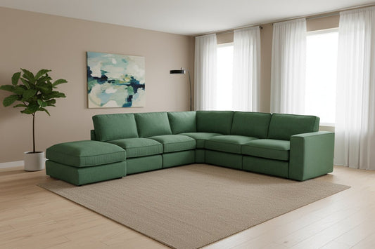 Sofá modular bege TAYLOR - Gato Preto