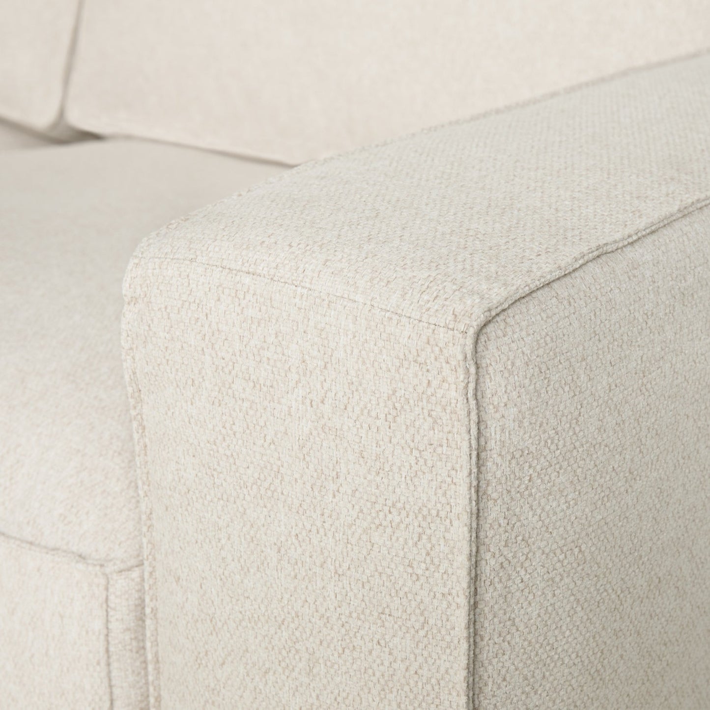 Sofá modular bege TAYLOR - Gato Preto