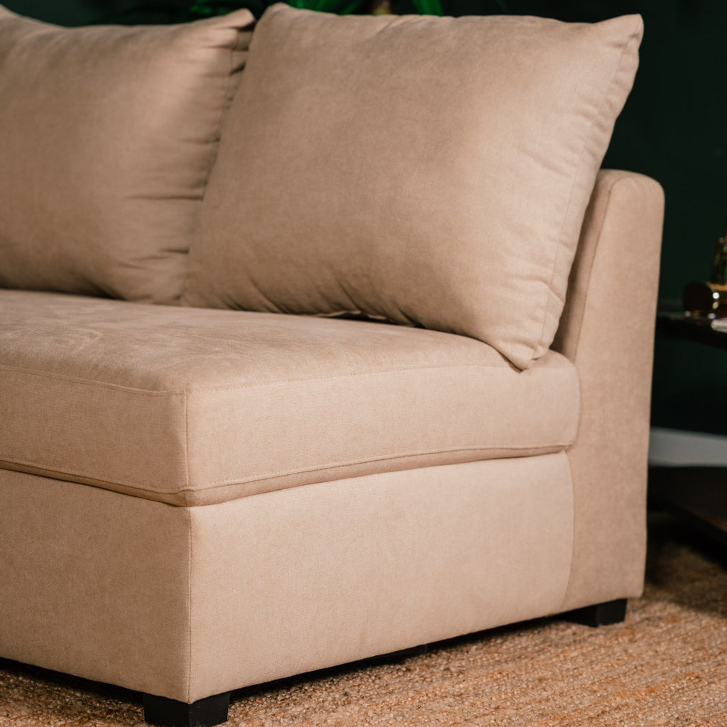 Sofá Modular camel GAEL - Gato Preto