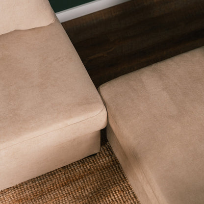 Sofá Modular camel GAEL - Gato Preto