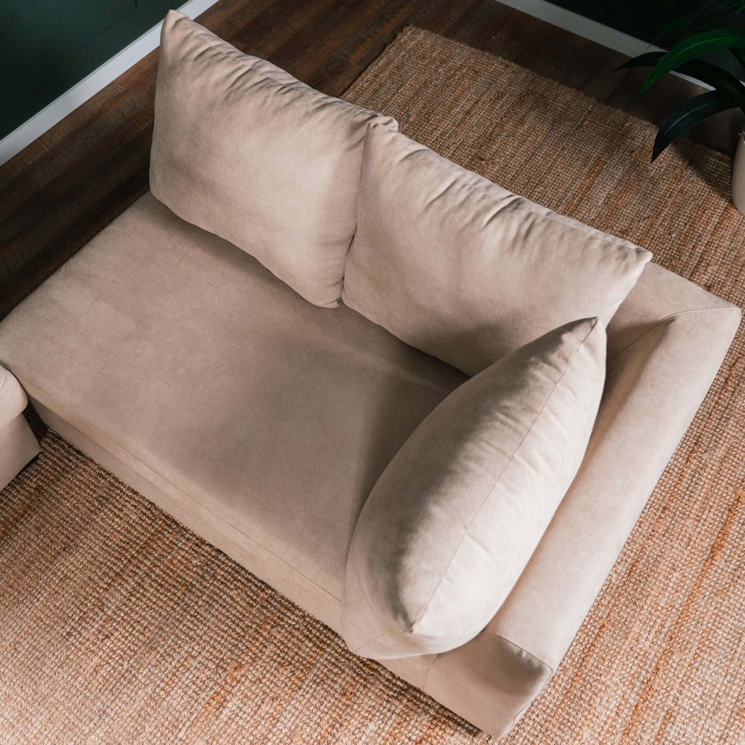 Sofá Modular camel GAEL - Gato Preto