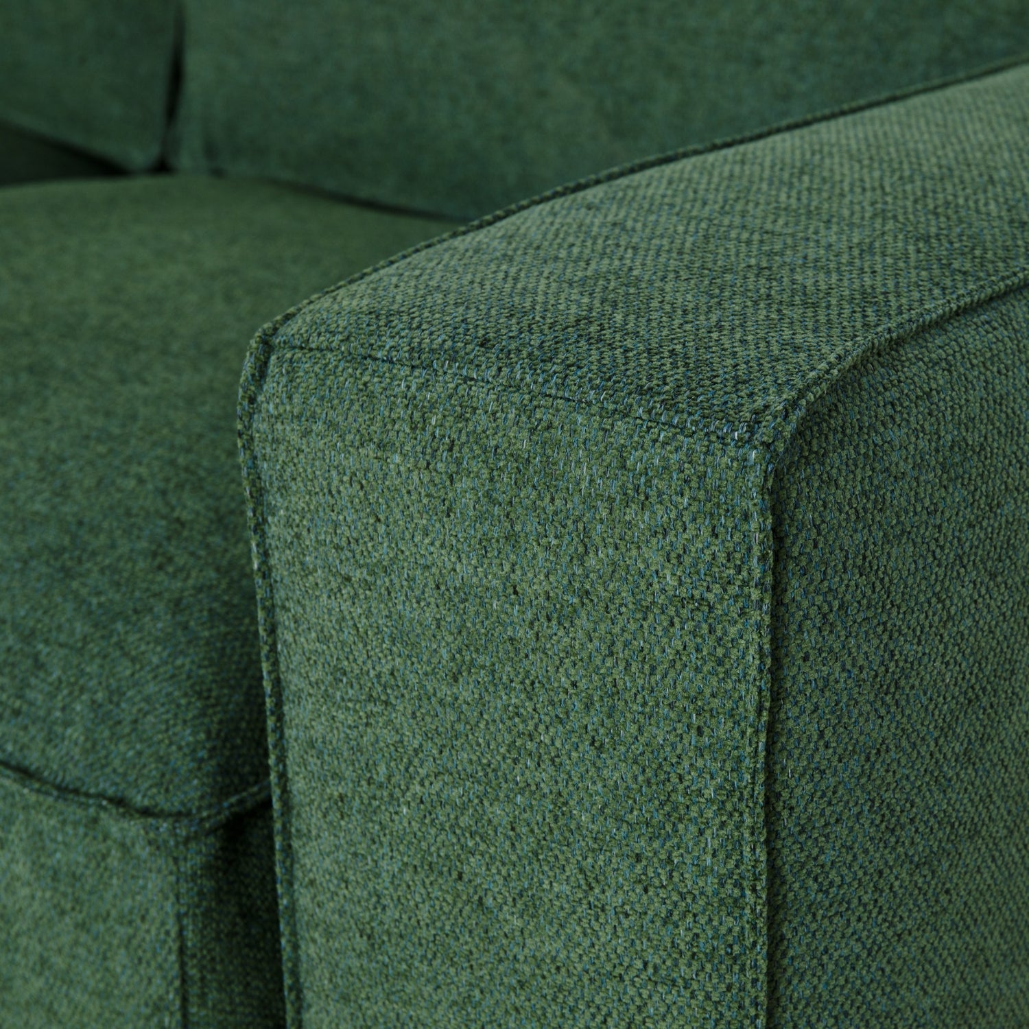 Sofá modular verde TAYLOR - Gato Preto