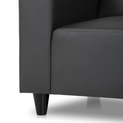 Sofá preto PEDRO - Gato Preto