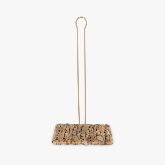Suporte de Rolo de Cozinha em Palhinha STRAW - Gato Preto