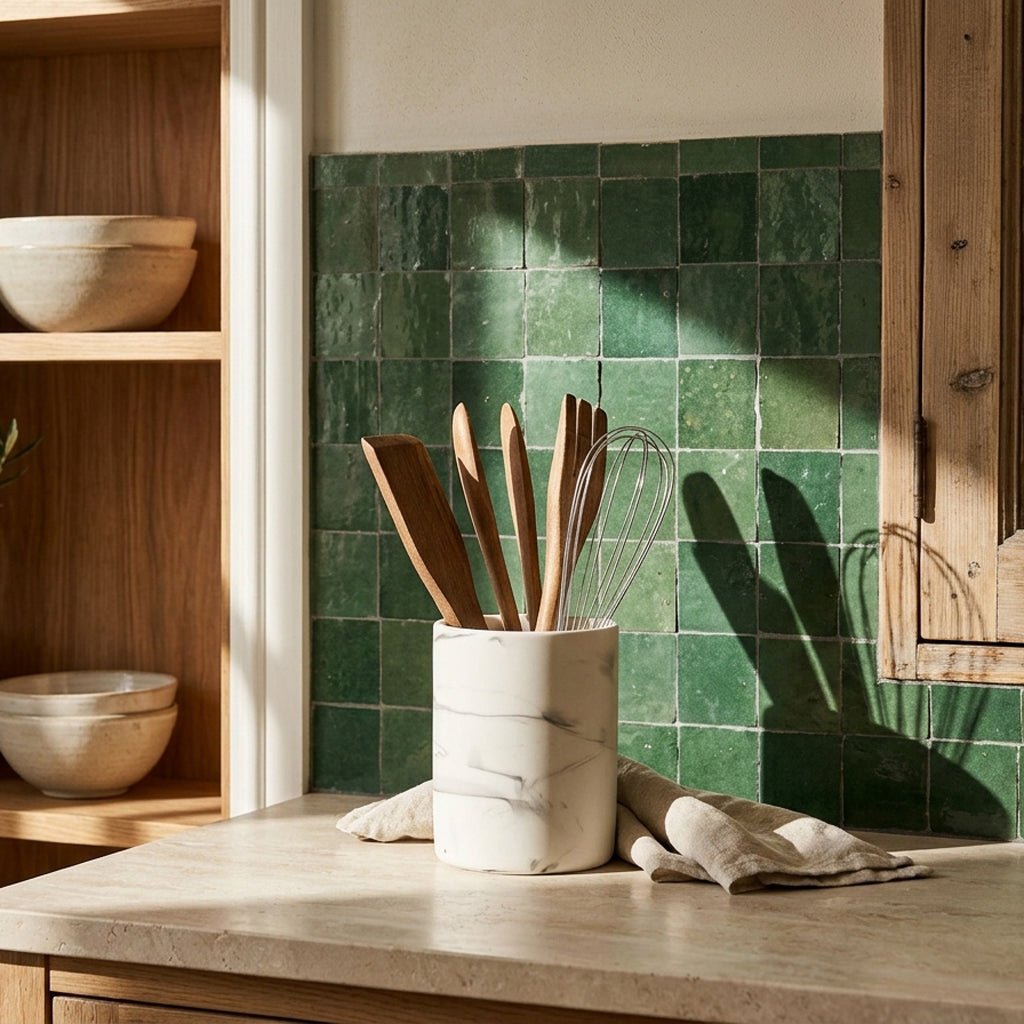 Suporte de Utensílios NEPAL - Gato Preto