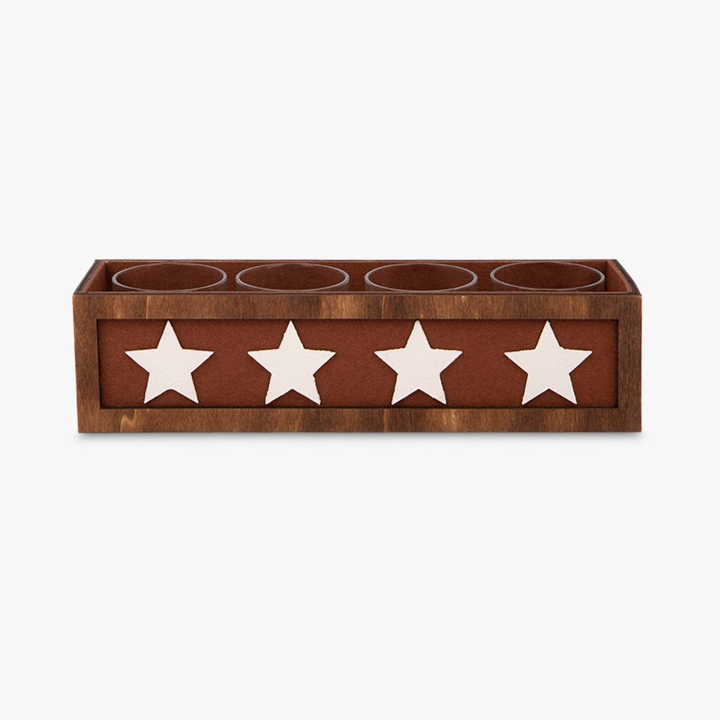 Suporte para 4 Velas de Estrela CRAFT - Gato Preto