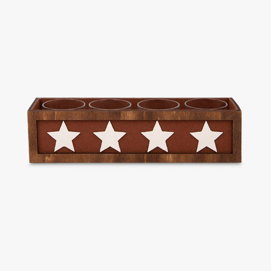Suporte para 4 Velas de Estrela CRAFT - Gato Preto