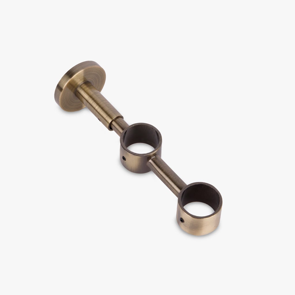Suporte para Varão Dourado D25/28 TRIBECA - Gato Preto