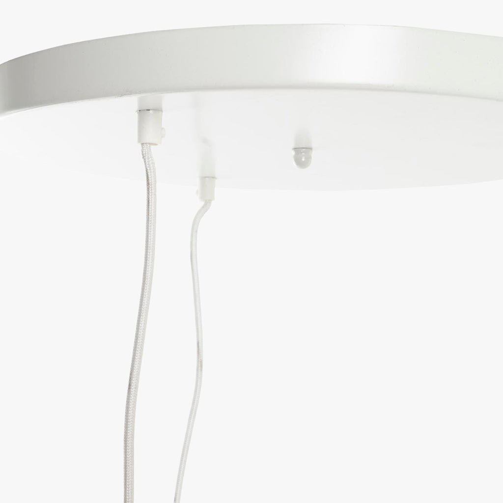 Suspensão de Tecto Metal e Rattan ICONIC - Gato Preto